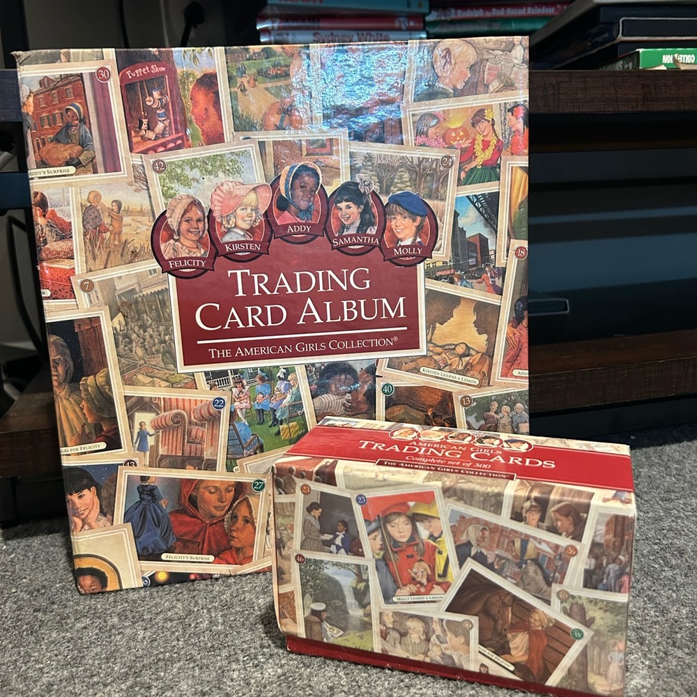 American Girls Trading Card Album and Box Set